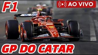 FÓRMULA 1 AO VIVO COM IMAGENS - GP DO CATAR - CORRIDA COMPLETA - F1 MANAGER 24 / PS5 #555