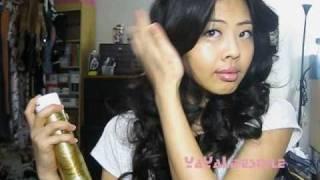 Signature Kardashian Hair (Heatless Tutorial & Diary)