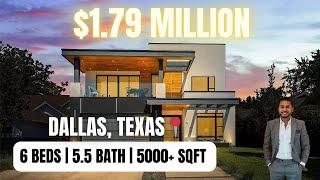 DALLAS, TEXAS ULTRA LUXURY HOME LISTED AT  $1.79 MILLION