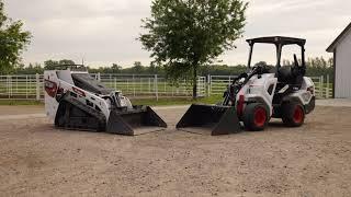 Choosing Your First Bobcat Loader: Small Articulated Loader vs. Mini Track Loader