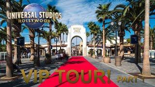 VIP TOUR at Universal Studios Hollywood - PART 1 - 4K