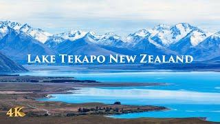 Lake Tekapo Walking Tour 4K Sep 2020  | New Zealand Walking Tour 4K | New Zealand Travel | 新西兰