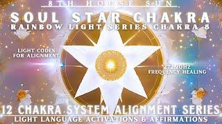 SOUL STAR Chakra Light Language Activation |12 Chakra System Rainbow Light Series CHAKRA 8