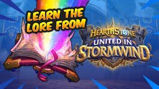 Learn the Lore - United in Stormwind - Stories Behind the Cards