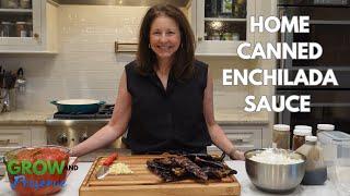 How to Pressure Can Enchilada Sauce