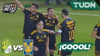 ¡EMPATAN! Gol de Diego Reyes para Tigres | León 1-1 Tigres | Grita México AP2021 Semis | TUDN