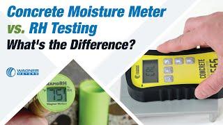 Choosing Between Concrete Moisture Meter and RH Testing