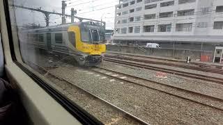 Wairarapa Afternoon Train Arriving into Wellington Central, New Zealand, 17 March 2020