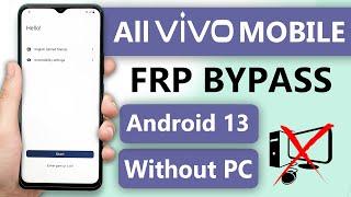 New Security 2024 - All Vivo Android 13 Frp Bypass | All Vivo Android 13 Gmail/Google Account Bypass