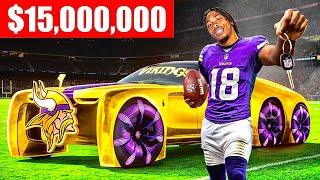 $1 VS $15,000,000 Cars of NFL Players