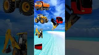 29 May 2025vfx jcb tractor bus video #shortfeed #shots #vfx #jcb#jcbtractor #jcbvideos