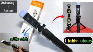 R1s bluetooth selfie stick & tripod unboxing | what's inside | full review |