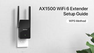 AX1500 WiFi 6 Extender Setup Guide, WPS Method