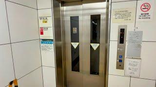 【中央エレベーター工業】都営新宿線 西大島駅の改札外エレベーター CHUO ELEVATOR INDUSTRY,Nishi-ojima Sta.