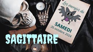 ️ SAGITTAIRE  Samedi 26 Octobre 2024  Horoscope Voyance Guidance Loi de l’attraction