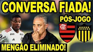 VERGONHA! FLAMENGO PREVISÍVEL NÃO FAZ GOL E ESTÁ ELIMINADO NA LIBERTADORES PÓS JOGO MENGÃO X PEÑAROL