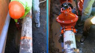 Excavator Installs 3 Way Valve! Awesome Before and After!