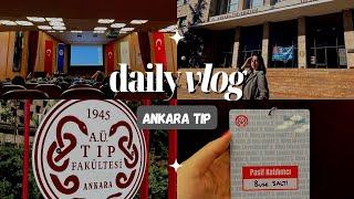 Ankara Tıp'ta Kongreye Gidiyoruz · Ankara tıp vs Hacettepe Tıp · Ankara Tıp Kampüsü Geziyoruz #vlog