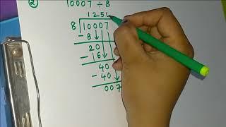 long division method | simple division method | division with decimal