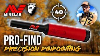 The Exciting NEW Minelab PRO-FIND 40 Metal Detector Pinpointer!