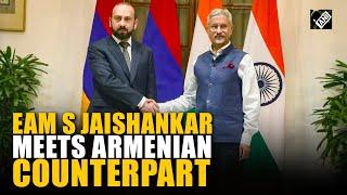 EAM S Jaishankar Meets Foreign Minister of Armenia Ararat Mirzoyan in Delhi