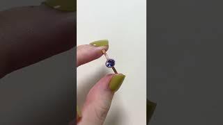 보석함쥬얼리 14k유니크 탄자나이트반지 14k원석반지추천