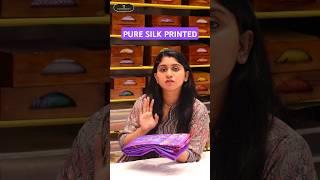 Pure Silk Printed Sarees | #GayathriReddy |
