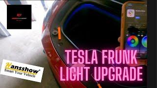 Tesla Model Y Frunk Lights Update - Hansshow Color Changing Lights!!!