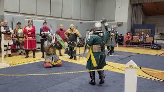 Count vs Heavy Fighter | SCA Armored Combat Christmas Tourney