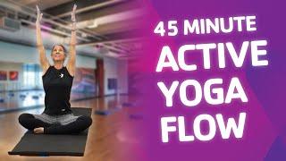 45 Minute Active Yoga Flow