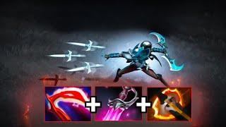 11Mins Battle Fury Phantom Assassin 33Kills One Shot Khanda + Desolator Builds Dota 2