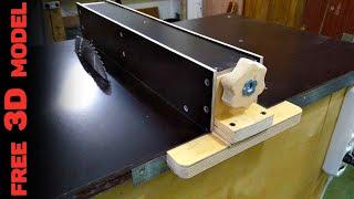 Homemade Table Saw Fence for DIY Tablesaw