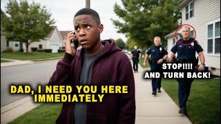 Two Cops Wrongly Search & Bully BLACK Boy, The Next 5 Minutes They Discover He's Their Boss's Son