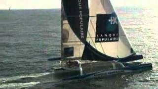 Sailing Around the World to Beat Record