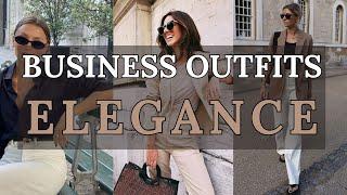 Effortless Elegance: Simple Business Casual Outfits for Women | 2024 Fashion Trends