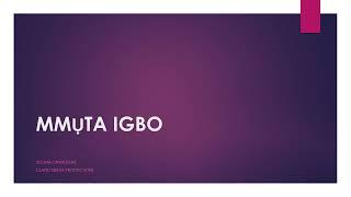 MMUTA IGBO | Learn Igbo