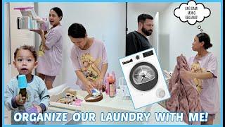 BINILHAN AKO NG DRYER PERO PANAY REKLAMO! LET'S RE ORGANIZE OUR LAUNDRY FOR BABY 3!  ️ | rhazevlogs