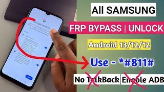 NEW METHOD :- Samsung Frp Bypass 2024/2023 All Android Version | No Chimera - No *#0*# - No TalkBack