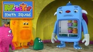 Monster Math Squad | FULL EPISODE | Sneeze Freeze | Learning Numbers Series