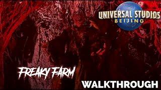 Freaky Farm Haunted House Walkthrough at Universal Studios Beijing