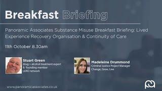 Panoramic Associates Substance Misuse Breakfast Briefing