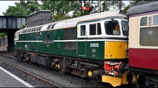 33012 as D6515 at the North Norfolk Railway sounding great on Gala Day!