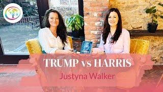 Trump kontra Harris. Kto będzie lepszy dla Polski? Justyna Walker i Ewelina Frihauf.