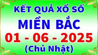Xổ số miền bắc hôm nay chủ nhật ngày 1/6/2025 - KQXS Thái Bình - XS Miền Bắc - XSMB - KQXSMB