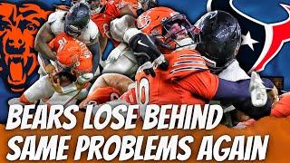 Chicago Bears Fall To Texans | Bears Fan Reaction To Poor Offensive Line Play | Bears Post Game Show