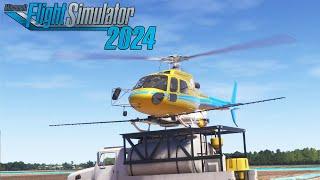 Agricultural Spraying | Career Mode | H125 | Microsoft Flight Simulator 2024