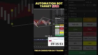 Automation Trading Bot Makes $500 in NQ Market || Slingshot Bot #aibotmakesprofits