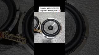 Speaker Midbass FOCAL utopia Be 165 beryllium [for sale]