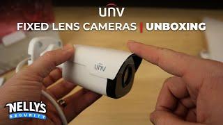 Unboxing Uniview's Fixed Lens Security Cameras: Bullet, Vandal Dome, and Turret