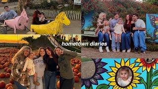 hometown diaries; fall days with my chaotic family ᡣ𐭩